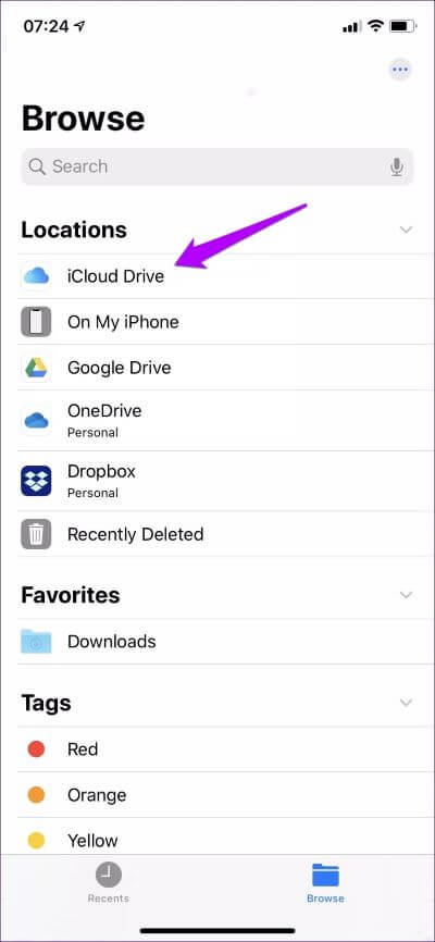 كيفية إرفاق ملفات iCloud Drive في Outlook لنظام التشغيل iOS - %categories