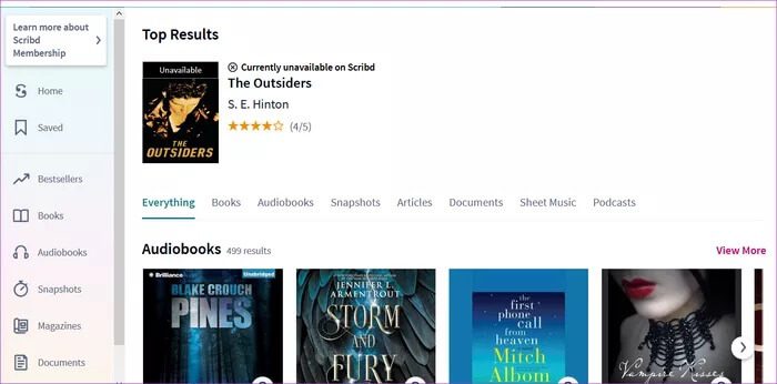 Audible-vs-Scribd-4_935adec67b324b146ff212ec4c69054f مقارنة بين Audible و Scribd: أي خدمة للكتب الصوتية يجب أن تستخدمها