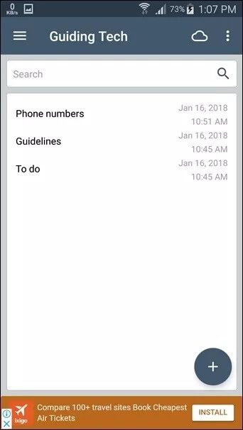 Best-Android-Notes-Apps-with-Folders-clevnotes1_4d470f76dc99e18ad75087b1b8410ea9 ستساعدك تطبيقات تدوين الملاحظات Android مع المجلدات لتنظيم الملاحظات