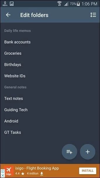 Best-Android-Notes-Apps-with-Folders-clevnotes3_4d470f76dc99e18ad75087b1b8410ea9 ستساعدك تطبيقات تدوين الملاحظات Android مع المجلدات لتنظيم الملاحظات