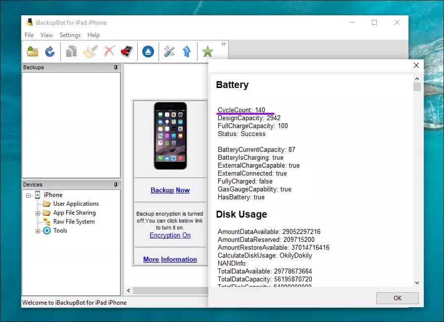 Check-Iphone-Charge-Cycles-3_4d470f76dc99e18ad75087b1b8410ea9 أفضل 3 طرق للتحقق من دورات بطارية iPhone في نظامي التشغيل Windows و Mac