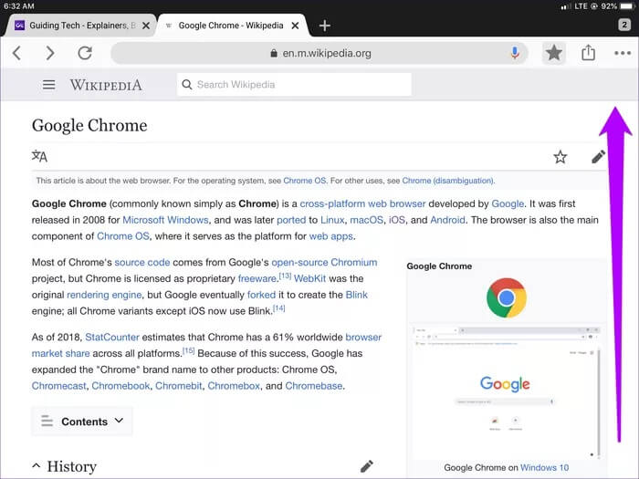 Chrome-Ios-Keyboard-Shortcuts-17_935adec67b324b146ff212ec4c69054f أفضل 21 اختصارات لوحة مفاتيح Chrome لأجهزة iPad للتصفح مثل المحترفين