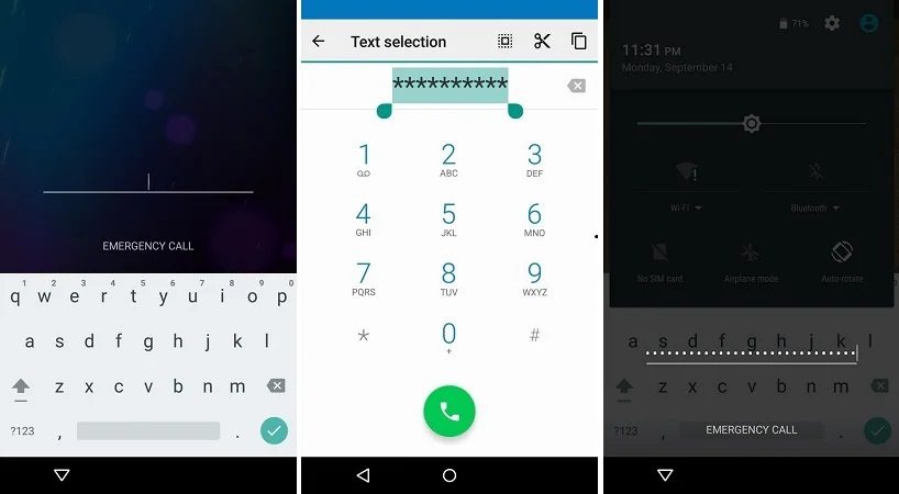 Crashing-the-Lock-Screen-UI افتح هاتف Android إذا نسيت كلمة المرور أو قفل النمط