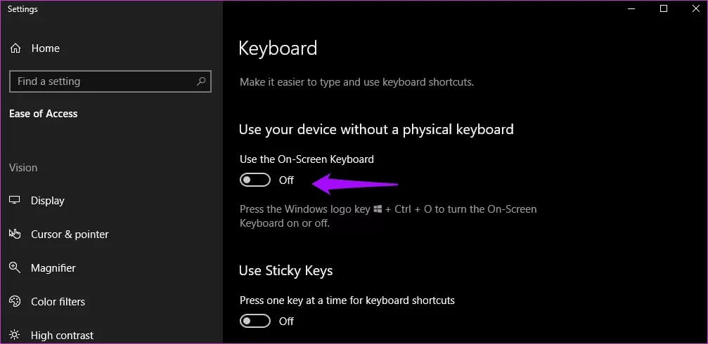 Disable-On-Screen-Keyboard-on-Windows-10-4_4d470f76dc99e18ad75087b1b8410ea9 كيفية تعطيل لوحة المفاتيح على الشاشة على نظام التشغيل Windows 10