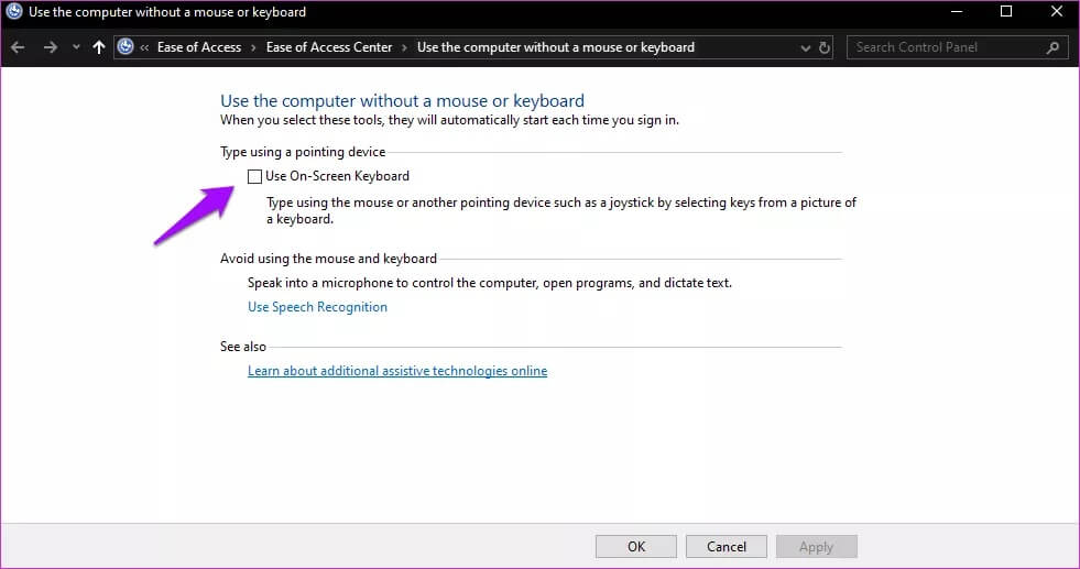 Disable-On-Screen-Keyboard-on-Windows-10-9_4d470f76dc99e18ad75087b1b8410ea9 كيفية تعطيل لوحة المفاتيح على الشاشة على نظام التشغيل Windows 10