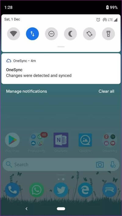 Done-process-5_935adec67b324b146ff212ec4c69054f كيفية تعيين مجلدات Android للمزامنة التلقائية باستخدام OneDrive
