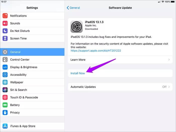كيفية إصلاح مشكلة عدم ظهور شارة متجر التطبيقات على iOS 13 و iPadOS - %categories