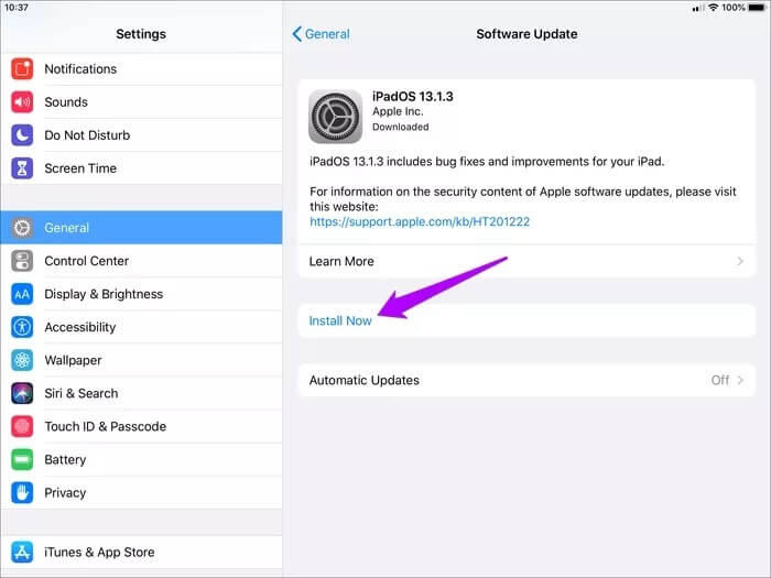 Fix-App-Store-Badge-Not-Showing-Issue-Ios-13-Ipados-14_935adec67b324b146ff212ec4c69054f كيفية إصلاح مشكلة عدم ظهور شارة متجر التطبيقات على iOS 13 و iPadOS