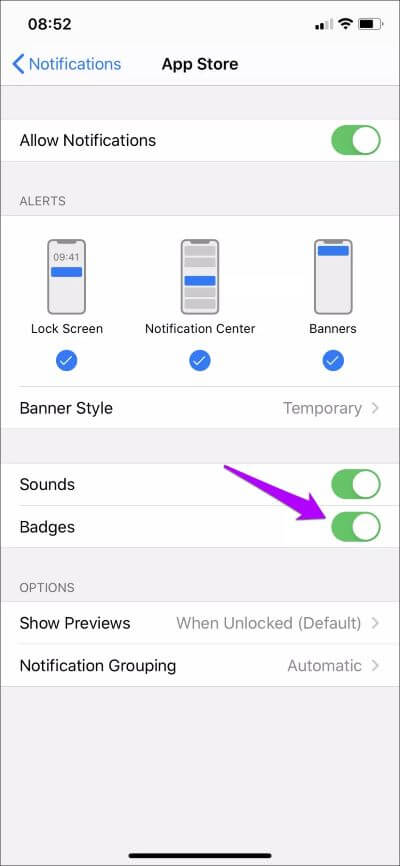Fix-App-Store-Badge-Not-Showing-Issue-Ios-13-Ipados-5_4d470f76dc99e18ad75087b1b8410ea9 كيفية إصلاح مشكلة عدم ظهور شارة متجر التطبيقات على iOS 13 و iPadOS