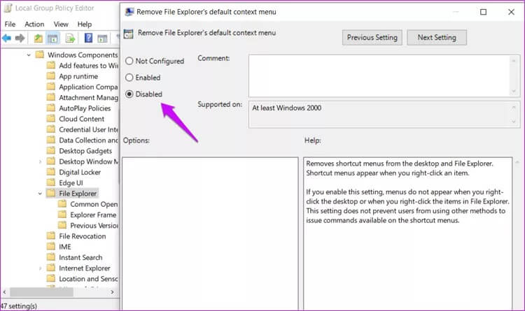 Fix-Context-Menu-in-Windows-10-Not-Working-Error-8_4d470f76dc99e18ad75087b1b8410ea9 أفضل 9 طرق لإصلاح خطأ عدم عمل قائمة السياق على Windows 10