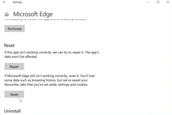 Fix-Microsoft-Edge-Not-Working-Issue-5 9 طرق لإصلاح مشكلة عدم عمل Microsoft Edge