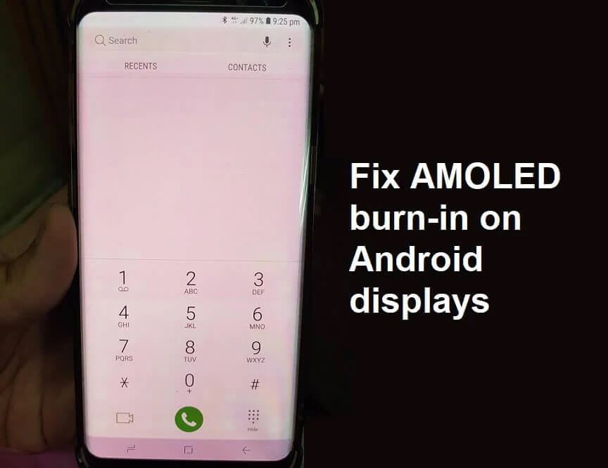 إصلاح احتراق الشاشة على شاشة AMOLED أو LCD - %categories