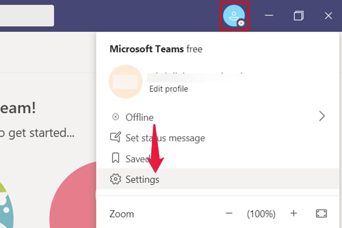 Go-to-Setting-from-Microsoft-teams-on-Windows كيفية استخدام هاتف Android ككاميرا ويب لجهاز كمبيوتر Windows 10