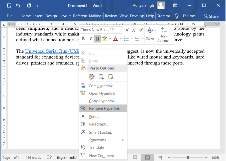 How-to-Remove-Hyperlinks-from-Microsoft-Word-Documents 5 طرق لإزالة الارتباطات التشعبية من مستندات Microsoft Word