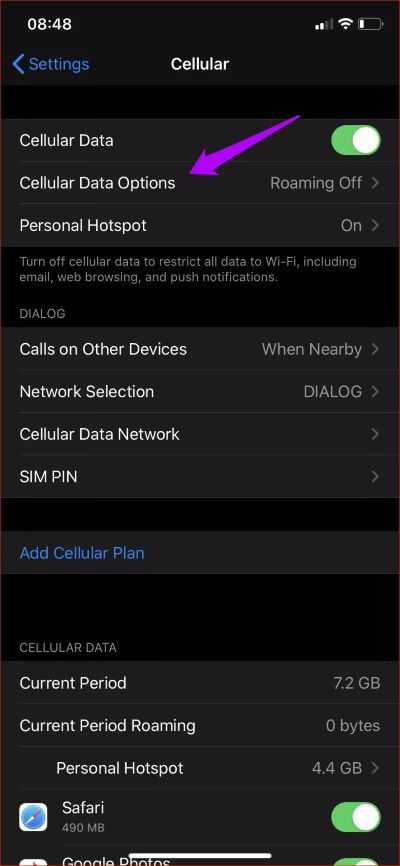 Ios-13-Low-Data-Mode-4_4d470f76dc99e18ad75087b1b8410ea9 ما هو وضع البيانات المنخفض في iOS 13 وهل يجب عليك استخدامه