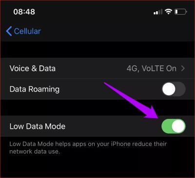 Ios-13-Low-Data-Mode-5_4d470f76dc99e18ad75087b1b8410ea9 ما هو وضع البيانات المنخفض في iOS 13 وهل يجب عليك استخدامه