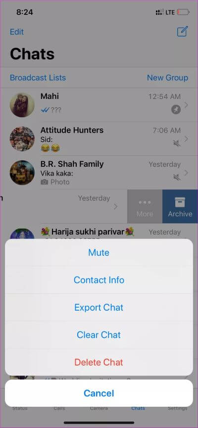 Left-Swipe-Options-in-WhatsApp_4d470f76dc99e18ad75087b1b8410ea9 أفضل 13 حيلة WhatsApp للـ iPhone