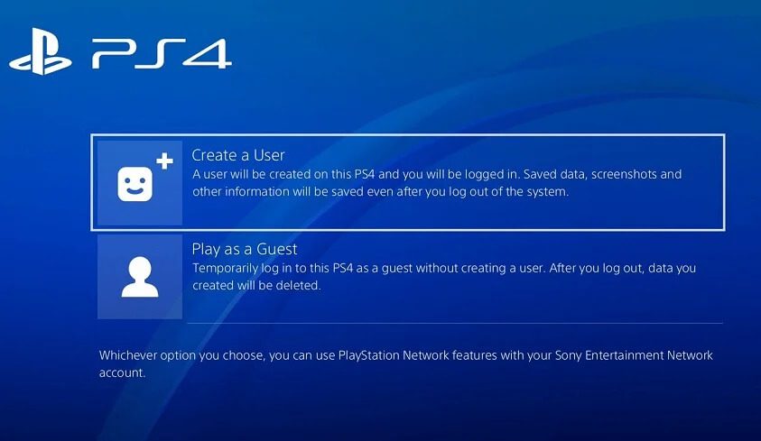 Make-a-new-PSN-account-using-a-new-email-address إصلاح "حدث خطأ" في PlayStation عند تسجيل الدخول