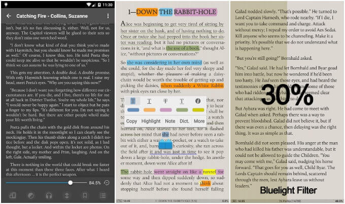 Moon-Reader-for-Android 12 أفضل تطبيقات ePub Reader لأجهزة Android و Windows و iPad