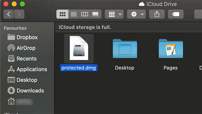 Mount-Password-protected-folder-on-Mac كيفية حماية المجلدات أو الملفات بكلمات المرور على Mac