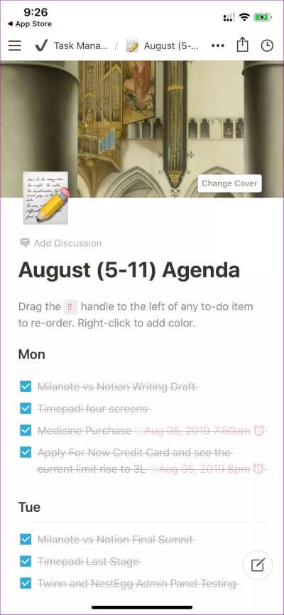 Notion-UI_4d470f76dc99e18ad75087b1b8410ea9 أفضل 7 تطبيقات التخطيط للسفر لنظامي iOS و Android