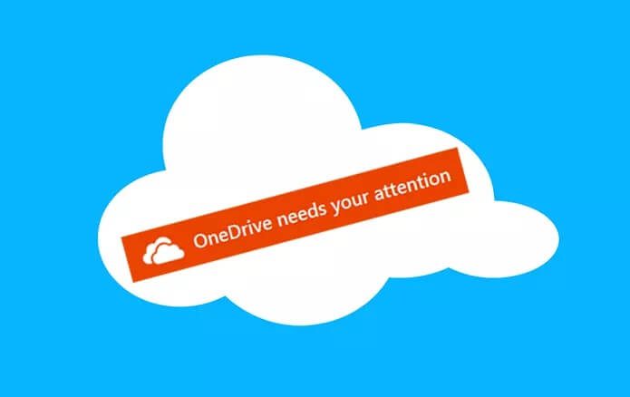 ماذا تفعل عندما يحتاج OneDrive إلى اهتمامك - %categories