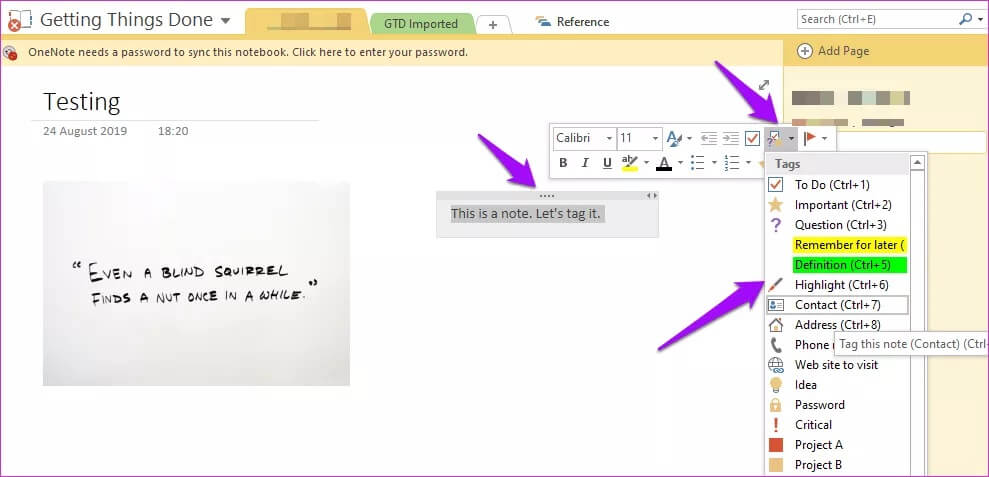 أفضل 11 نصيحة وحيلة من OneNote لاستخدامه مثل المحترفين - %categories