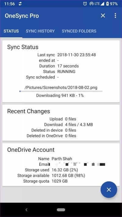 Options-6_935adec67b324b146ff212ec4c69054f كيفية تعيين مجلدات Android للمزامنة التلقائية باستخدام OneDrive