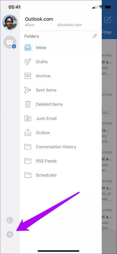 Outlook-Dark-Mode-Ios-Android-2_190911_065737_4d470f76dc99e18ad75087b1b8410ea9 كيفية تمكين الوضع الداكن في Microsoft Outlook لأجهزة Android و iOS
