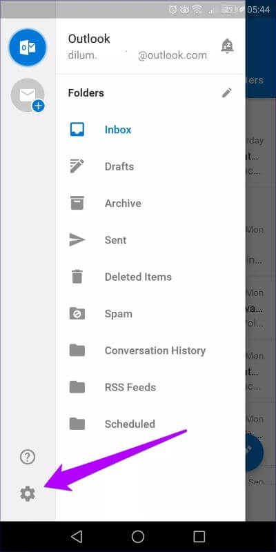 Outlook-Dark-Mode-Ios-Android-8_4d470f76dc99e18ad75087b1b8410ea9 كيفية تمكين الوضع الداكن في Microsoft Outlook لأجهزة Android و iOS