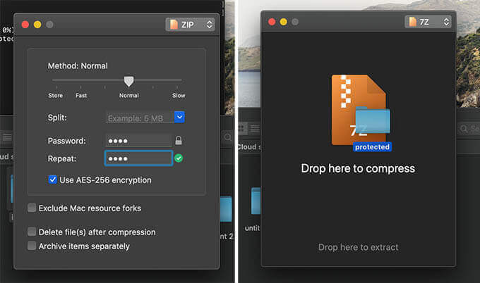 Password-Protect-A-Folder-on-Mac-Using-Keka-App كيفية حماية المجلدات أو الملفات بكلمات المرور على Mac