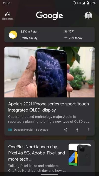 Pixel-Google-Feed_935adec67b324b146ff212ec4c69054f نظام Oxygen OS مقابل Stock Android: أي نظام Android هو أفضل