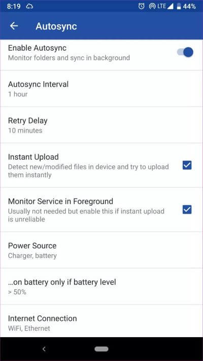 Power-Options_935adec67b324b146ff212ec4c69054f كيفية تعيين مجلدات Android للمزامنة التلقائية باستخدام OneDrive