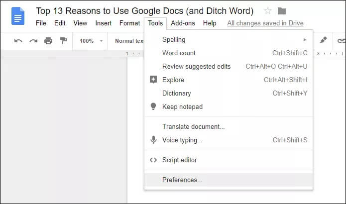 أهم 13 سببًا لاستخدام محرّر Google Docs (و Ditch Word) - %categories