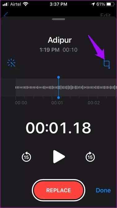 Reduce-Background-Noise-in-Voice-Memos-on-iPhone-8_4d470f76dc99e18ad75087b1b8410ea9 كيفية الحد من ضجيج الخلفية في المذكرات الصوتية Voice Memos على iPhone