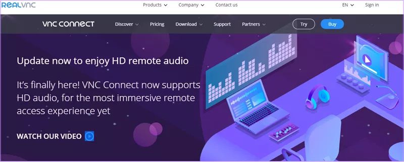Remote-access-Realvnc-TeamViewer-Alternatives_4d470f76dc99e18ad75087b1b8410ea9 7 بدائل لبرنامج TeamViewer للتحكم عن بعد في جهاز الكمبيوتر والوصول إليه