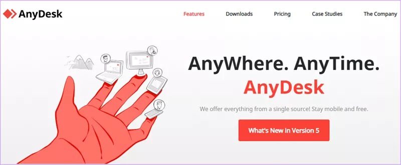 Remote-access-anydesk-features-TeamViewer-Alternatives_4d470f76dc99e18ad75087b1b8410ea9 7 بدائل لبرنامج TeamViewer للتحكم عن بعد في جهاز الكمبيوتر والوصول إليه