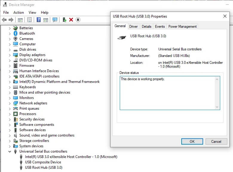 Right-click-on-the-port’s-name-and-open-its-properties كيفية التعرف على منافذ USB المختلفة على جهاز الكمبيوتر الخاص بك