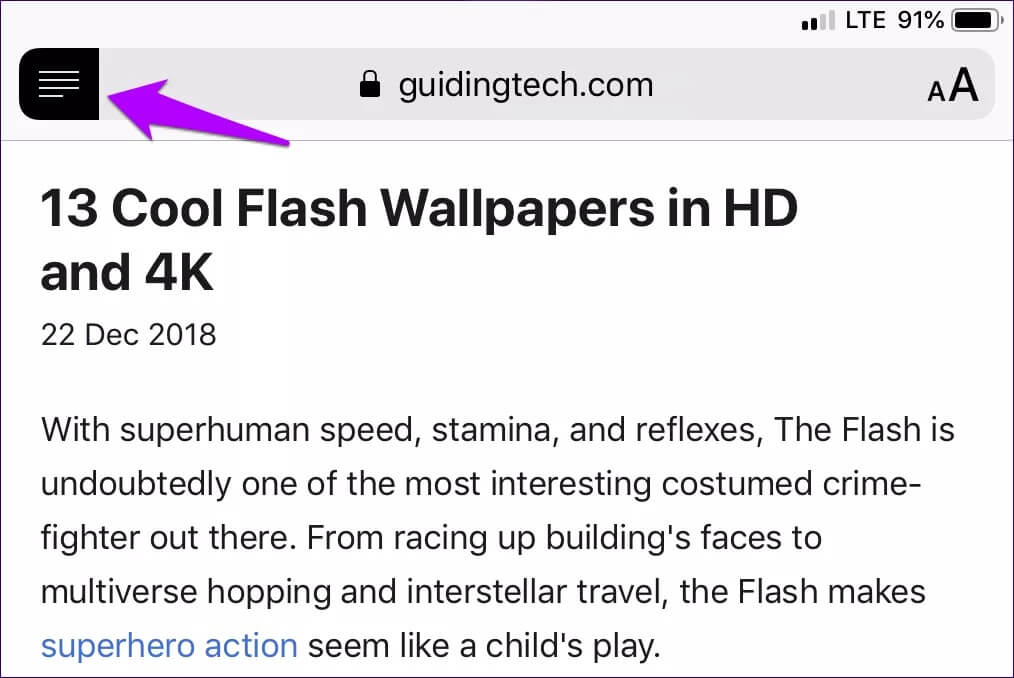 Safari-IOS-Dark-Mode-2_4d470f76dc99e18ad75087b1b8410ea9 أفضل طريقتين للحصول على الوضع المظلم لـ Safari على iOS