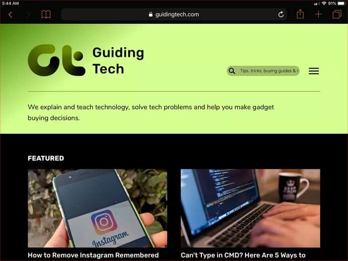 Safari-IOS-Dark-Mode-8_935adec67b324b146ff212ec4c69054f أفضل طريقتين للحصول على الوضع المظلم لـ Safari على iOS