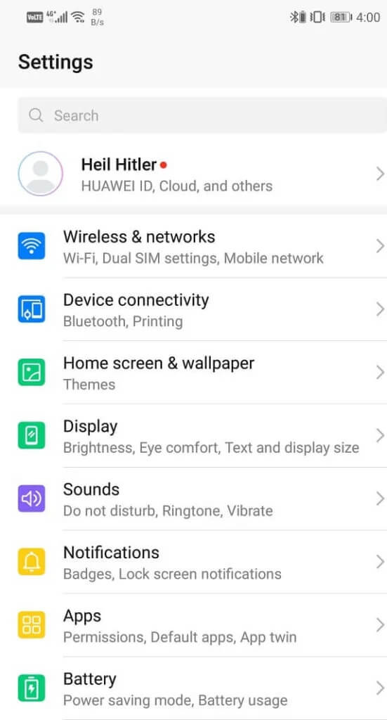 Settings-menu-will-open-on-your-screen-551x1024-1 كيفية الوصول إلى قائمة إعدادات Android