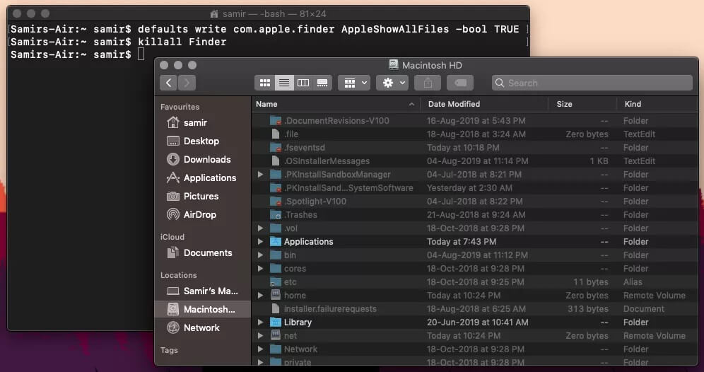 Show-Hidden-Files-Terminal-Commands-macos_4d470f76dc99e18ad75087b1b8410ea9 أهم 11 حيلة للأوامر الطرفية Ter­mi­nal لنظام التشغيل Mac يجب أن تعرفها