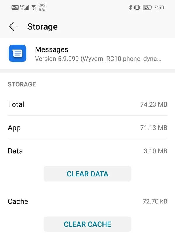 Tap-on-either-clear-data-and-clear-cache-and-the-said-files-will-be-deleted 8 طرق لإصلاح مشاكل تنزيل رسائل الوسائط المتعددة MMS
