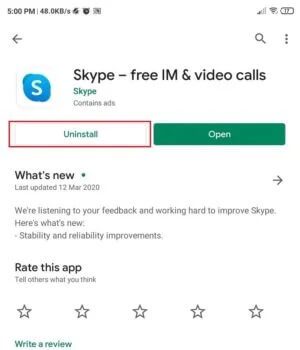 Two-options-will-appear-Uninstall-and-Open.-Click-on-the-Uninstall-button-300x350-1 كيفية إيقاف تشغيل الوضع الآمن على Android
