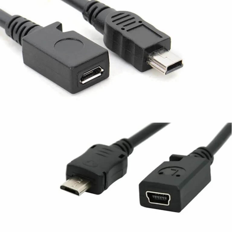 USB-Mini-B-has-5-pins-including-an-extra-ID-pin-to-support-OTG-capabilities-1-768x768-1 كيفية التعرف على منافذ USB المختلفة على جهاز الكمبيوتر الخاص بك
