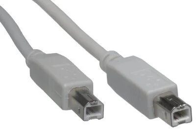USB type B is usually reserved for connection to peripheral devices like printers and scanners - كيفية التعرف على منافذ USB المختلفة على جهاز الكمبيوتر الخاص بك