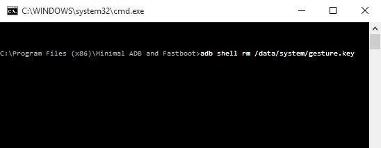 Unlock-Android-Phone-Using-Android-Debug-Bridge-ADB افتح هاتف Android إذا نسيت كلمة المرور أو قفل النمط