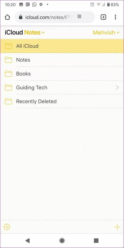 View-apple-notes-on-android-3_4d470f76dc99e18ad75087b1b8410ea9 كيفية عرض Apple Notes على Android