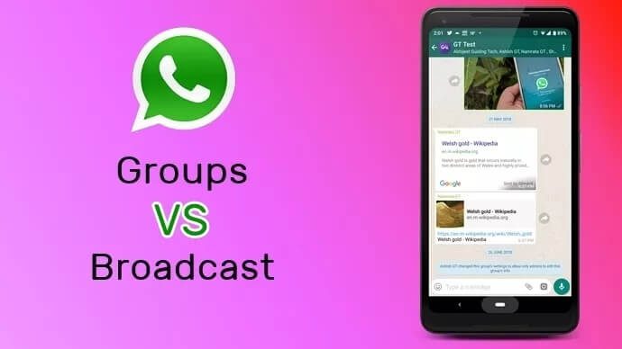 WhatsApp Group مقابل Broadcast: ما الفرق - %categories