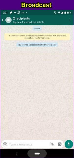 WhatsApp Group مقابل Broadcast: ما الفرق - %categories